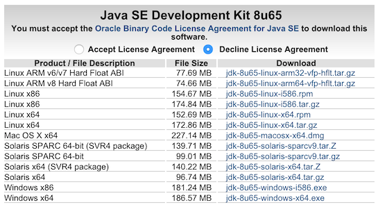 Java certificate file