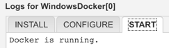 Software component logs, Start phase